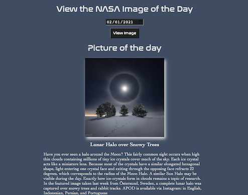 Preview of NASA Pic of the Day